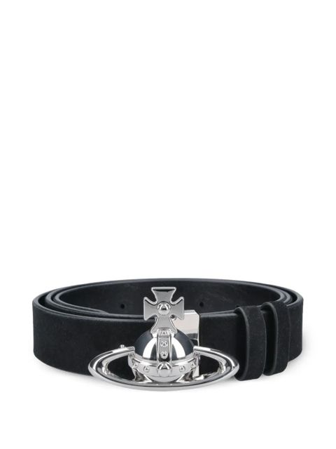 Vivienne Westwood orb-buckle belt - Black - zdjęcie produktu nr 1
