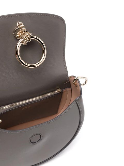 Chloé small Arlène leather crossbody bag - Grey