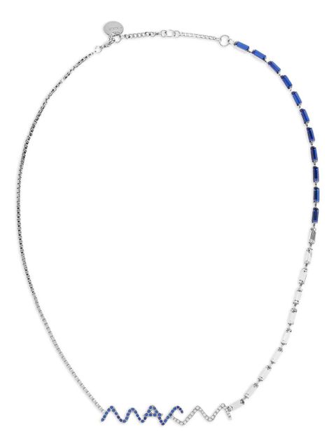Marni sapphire-wave necklace - Silver - zdjęcie produktu nr 1