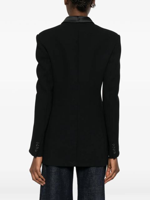 KHAITE Sabel double-breasted jacket - Black
