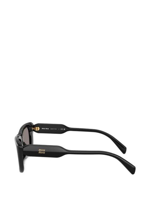 Miu Miu Eyewear rectangle sunglasses - Black