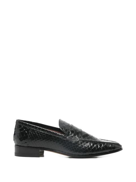 Paris Texas Alain reptile-effect loafers - Black - zdjęcie produktu nr 1