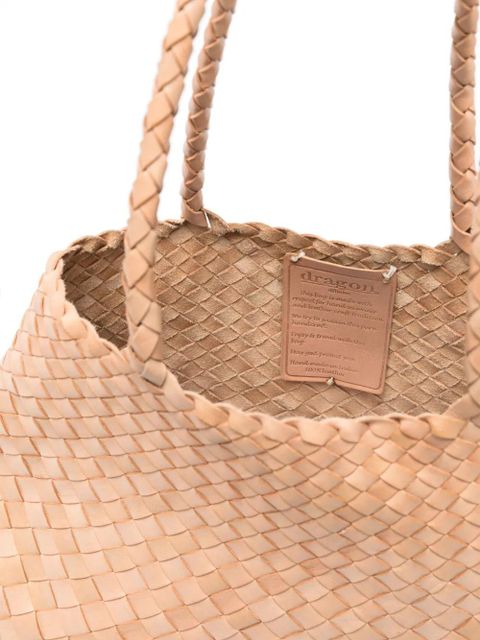 DRAGON DIFFUSION large Santa Croce tote bag - Neutrals