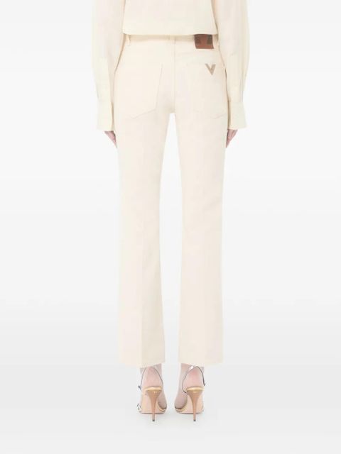 Valentino Garavani v-detail jeans - Neutrals