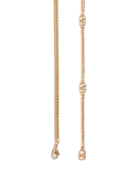 Valentino Garavani Le Chat De La Maison necklace in nylon and metal - Gold