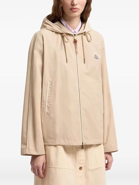 Moncler hooded zip-fastening jacket - Neutrals - zdjęcie produktu nr 2
