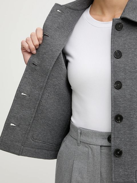 Marc O'Polo kurtka kolor szary przejściowa M00301758021