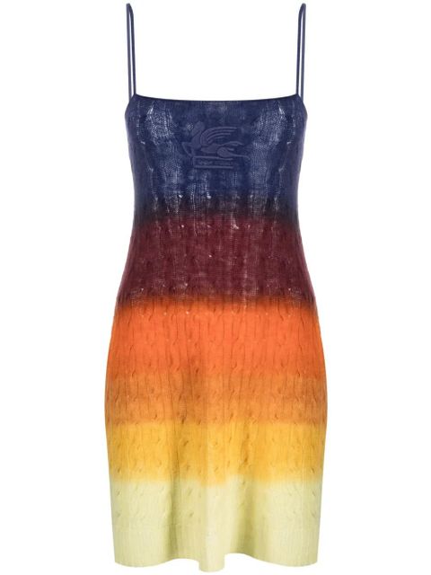 ETRO ombré knitted dress - Orange - zdjęcie produktu nr 1