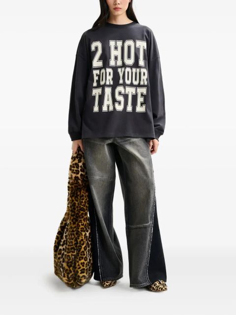 Essentiel Antwerp letter-print T-shirt - Blue - zdjęcie produktu nr 2