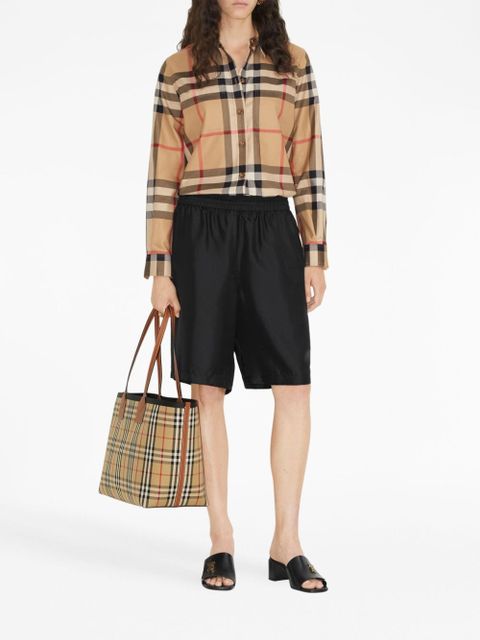 Burberry Vintage Check cotton shirt - Neutrals