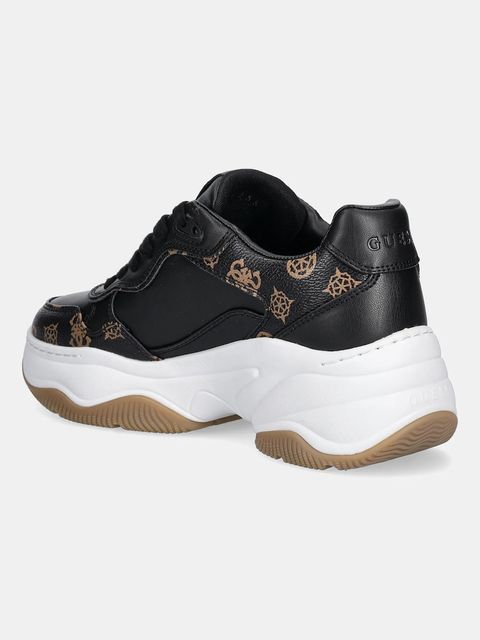 Guess sneakersy HAPYY3 damskie kolor czarny FLTHPY FAL12 - zdjęcie produktu nr 2