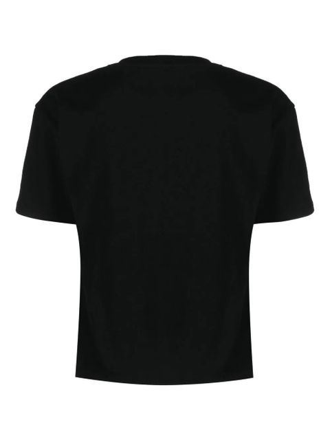 Moschino leopard-print logo T-shirt - Black - zdjęcie produktu nr 2