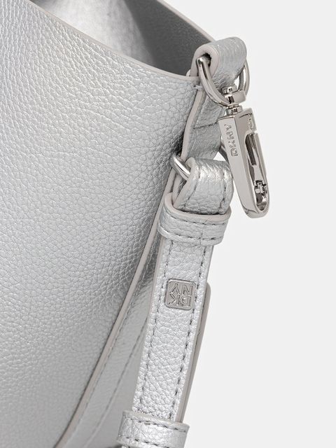 Dkny torebka PAULA kolor srebrny R53BAM60