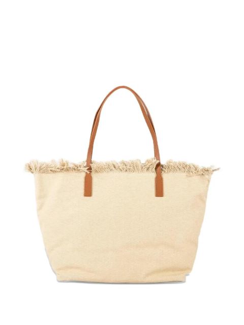 MC2 Saint Barth City fringed tote bag - Neutrals - zdjęcie produktu nr 2