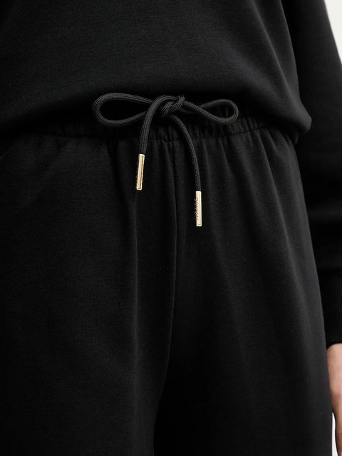 Silvian Heach spodnie dresowe MOUJANE kolor czarny gładkie GPA25050PA