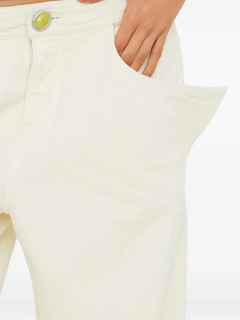 Christopher Esber button-fastening trousers - Neutrals