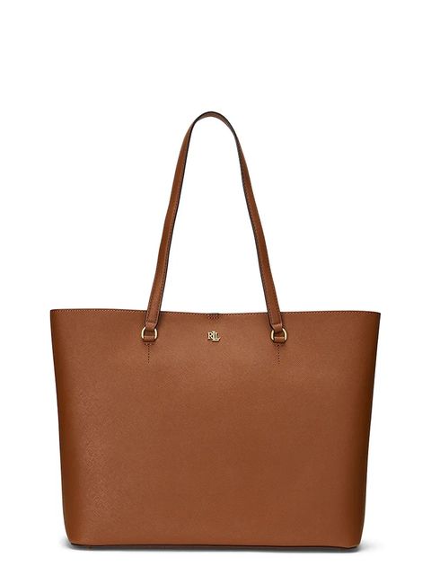 Lauren Ralph Lauren torebka shopper damska skórzana - zdjęcie produktu nr 2