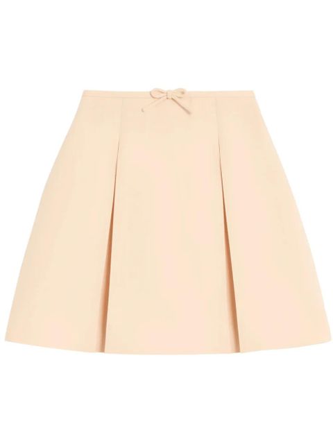 Valentino Garavani mini Crepe Couture skirt - Neutrals