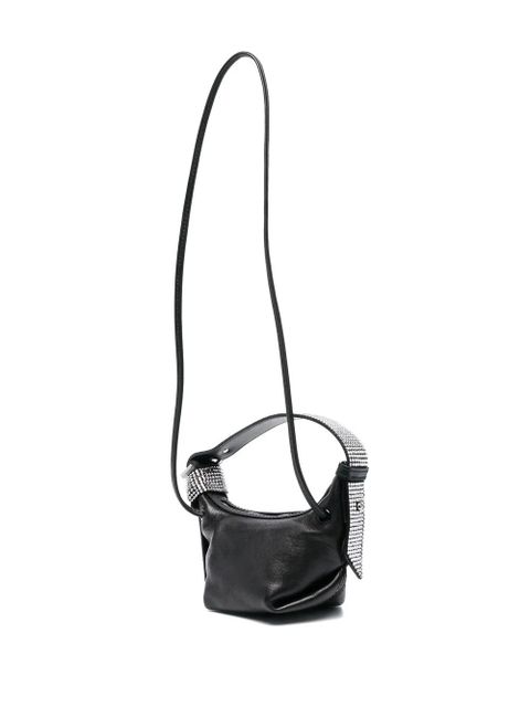 Zadig&Voltaire Le Cecilia crystal-embellished mini bag - Black - zdjęcie produktu nr 2