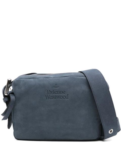Vivienne Westwood leather zip-fastening crossbody bag - Blue - zdjęcie produktu nr 1