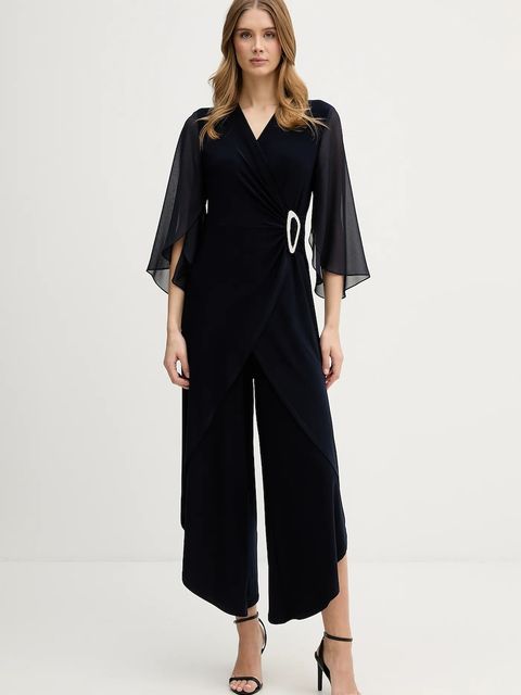 Joseph Ribkoff kombinezon kolor granatowy z dekoltem w szpic 261783 - zdjęcie produktu nr 1