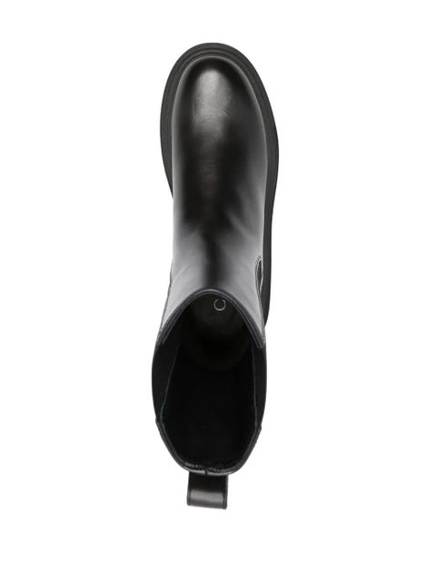 Casadei Generation C leather ankle boots - Black