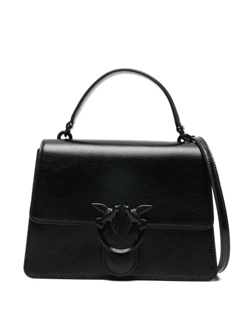 PINKO Love One logo-plaque tote bag - Black - zdjęcie produktu nr 1