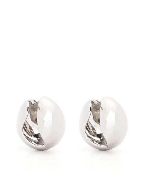 Coperni chunky huggie-hoop earrings - Silver - zdjęcie produktu nr 1