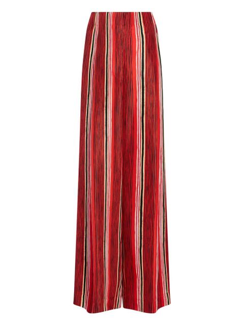 Proenza Schouler Amira printed trousers - Red - zdjęcie produktu nr 1