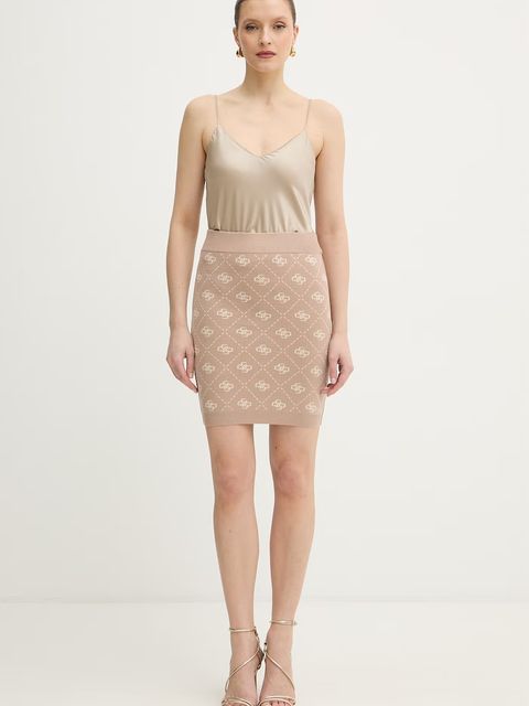 Guess spódnica z domieszką wełny SARAH - zdjęcie produktu nr 1