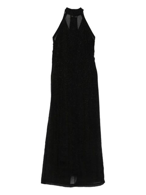 Alysi halterneck maxi dress - Black - zdjęcie produktu nr 1