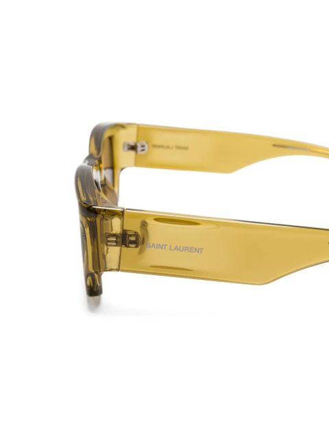 Saint Laurent Eyewear SL 713 sunglasses - Green - zdjęcie produktu nr 2