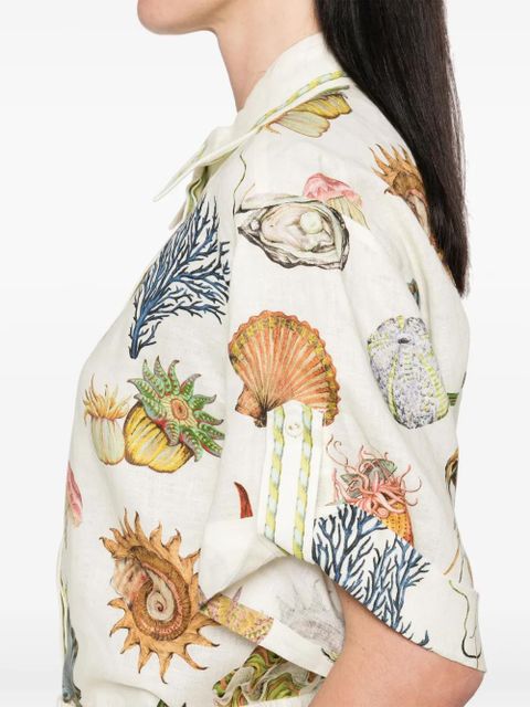 ALEMAIS Sea shirt - Neutrals