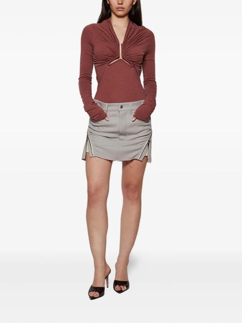 Gianvito Rossi 85mm Elle Nuit pointed-toe pumps - Brown