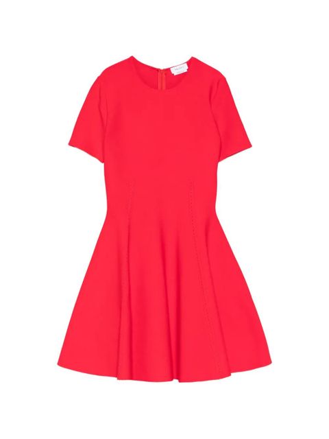 Alexander McQueen short-sleeve mini dress - Red - zdjęcie produktu nr 1