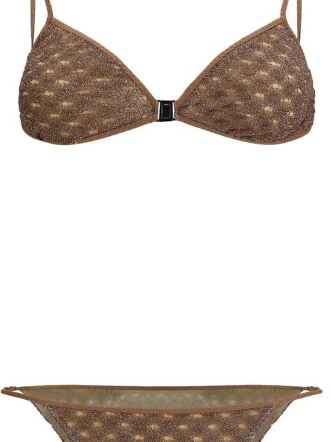 Missoni polka-dot bikini - Neutrals
