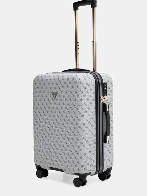 Guess walizka JESCO kolor niebieski TWHB83 89982