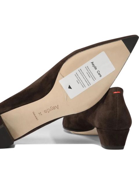 Aeyde 30mm Judkid pumps - Brown