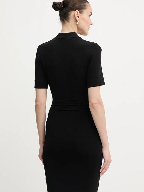 Guess sukienka FELICITY kolor czarny mini dopasowana W5YK29 Z0130