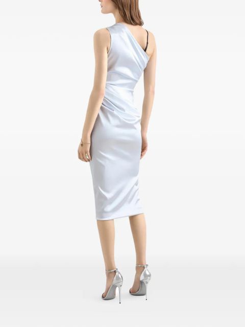 Dolce & Gabbana one-shoulder midi dress - Grey
