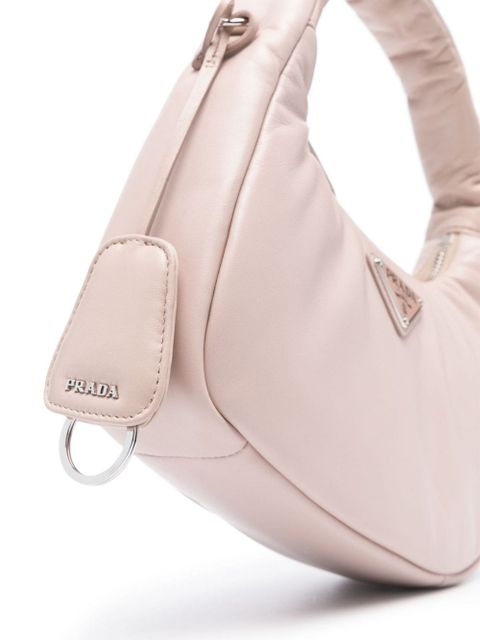 Prada padded leather tote bag - Pink