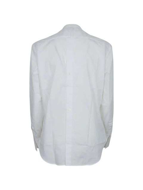 Victoria Beckham bib-detail buttoned shirt - White - zdjęcie produktu nr 2