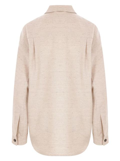Loro Piana Jenna overshirt - Neutrals
