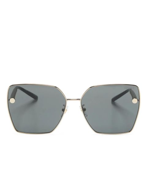 Versace Eyewear oversize-frame sunglasses - Gold - zdjęcie produktu nr 1