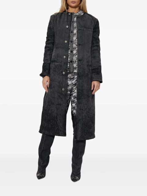 Diesel De-Ancelot denim coat - Black