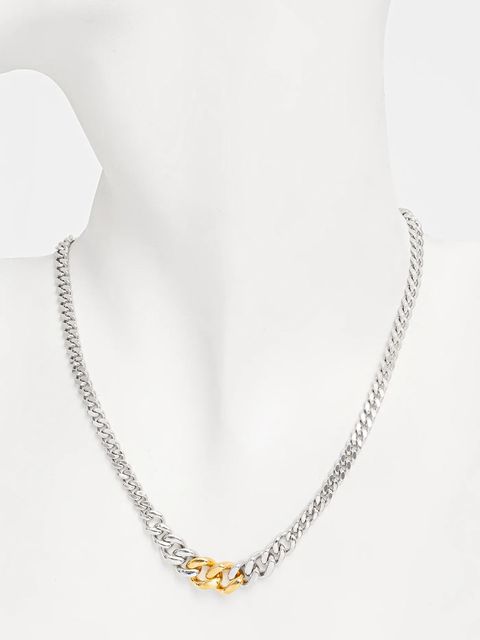 Tom Wood naszyjnik srebrny Dean Chain Duo