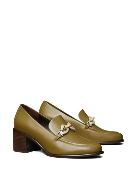 Tory Burch 55mm Jessa heeled loafers - Green