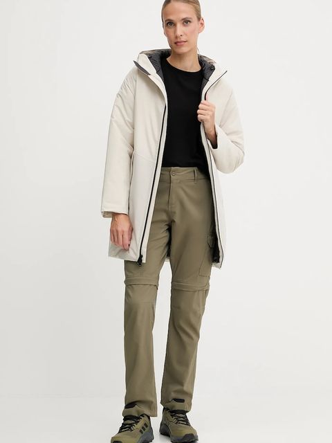 Jack Wolfskin kurtka FROST HAVEN kolor beżowy A65091 - zdjęcie produktu nr 2