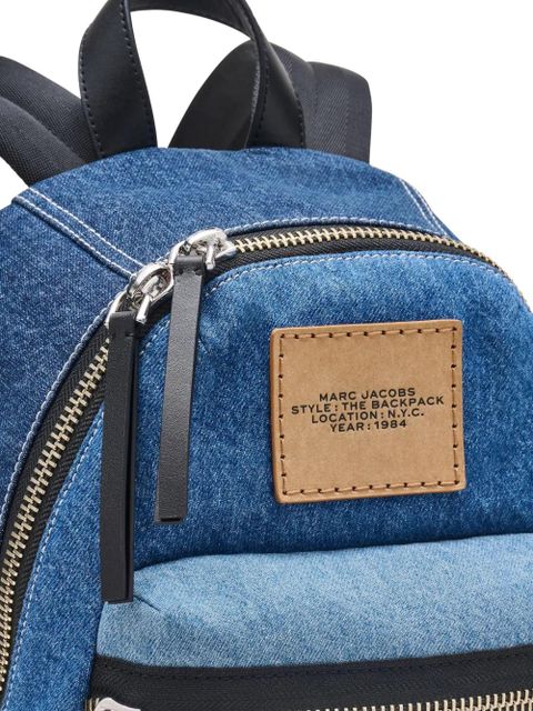 Marc Jacobs medium denim backpack - Blue