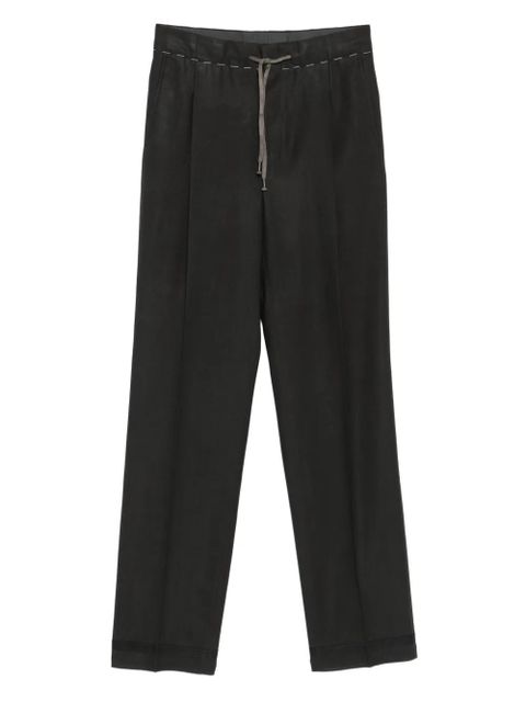 Maison Margiela drawstring-waist trousers - Brown - zdjęcie produktu nr 1